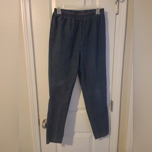 Denim Legging Avenue Jeans Made In Srilanka Sz 14 (Ts-E1)